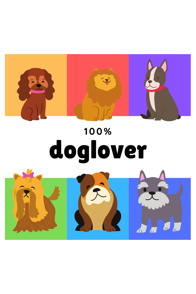 Tote Bag - 100% Dog Lover