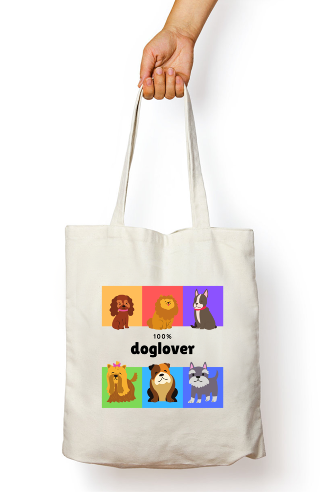 Tote Bag - 100% Dog Lover