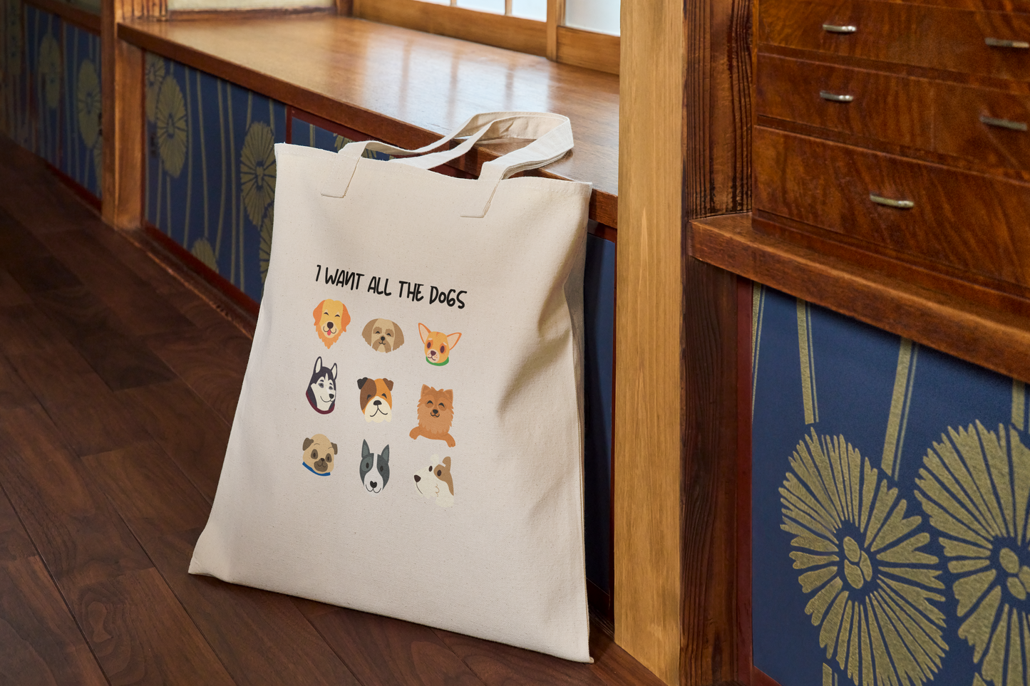Tote Bag - I Want All The Dogs