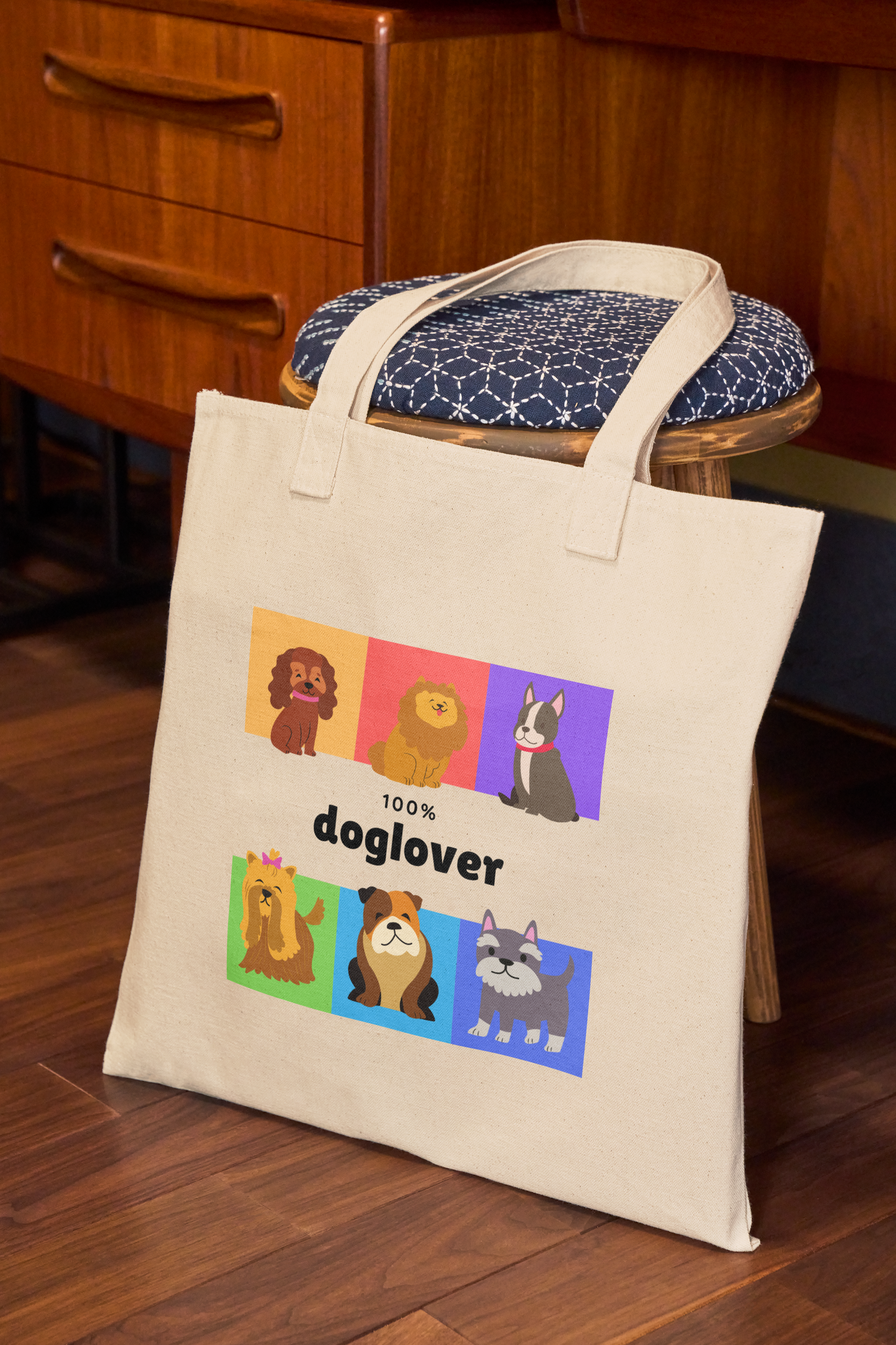 Tote Bag - 100% Dog Lover